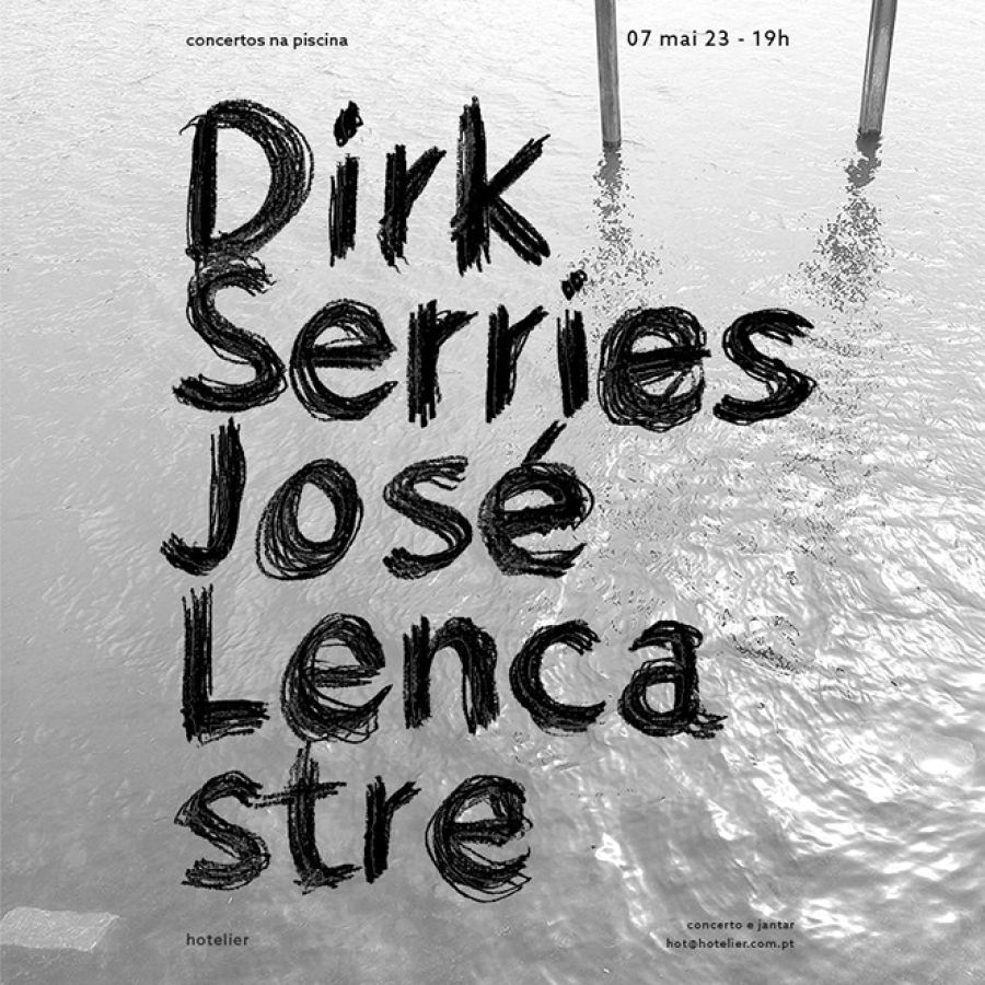 Concertos na piscina 36# - Dirk Serries & José Lencastre - 7 maio 23 19h