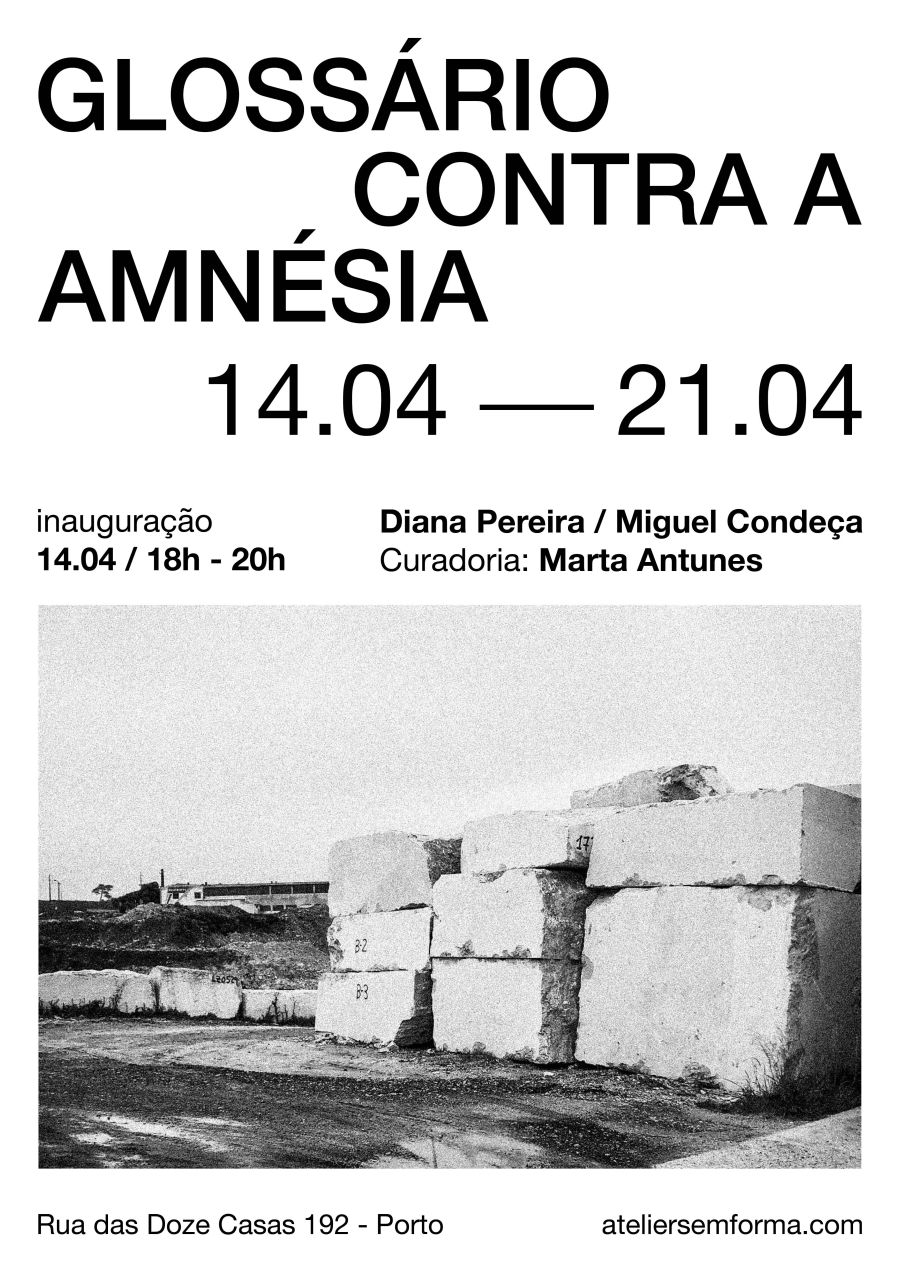 Exposição coletiva - GLOSSÁRIO CONTRA A AMNÉSIA