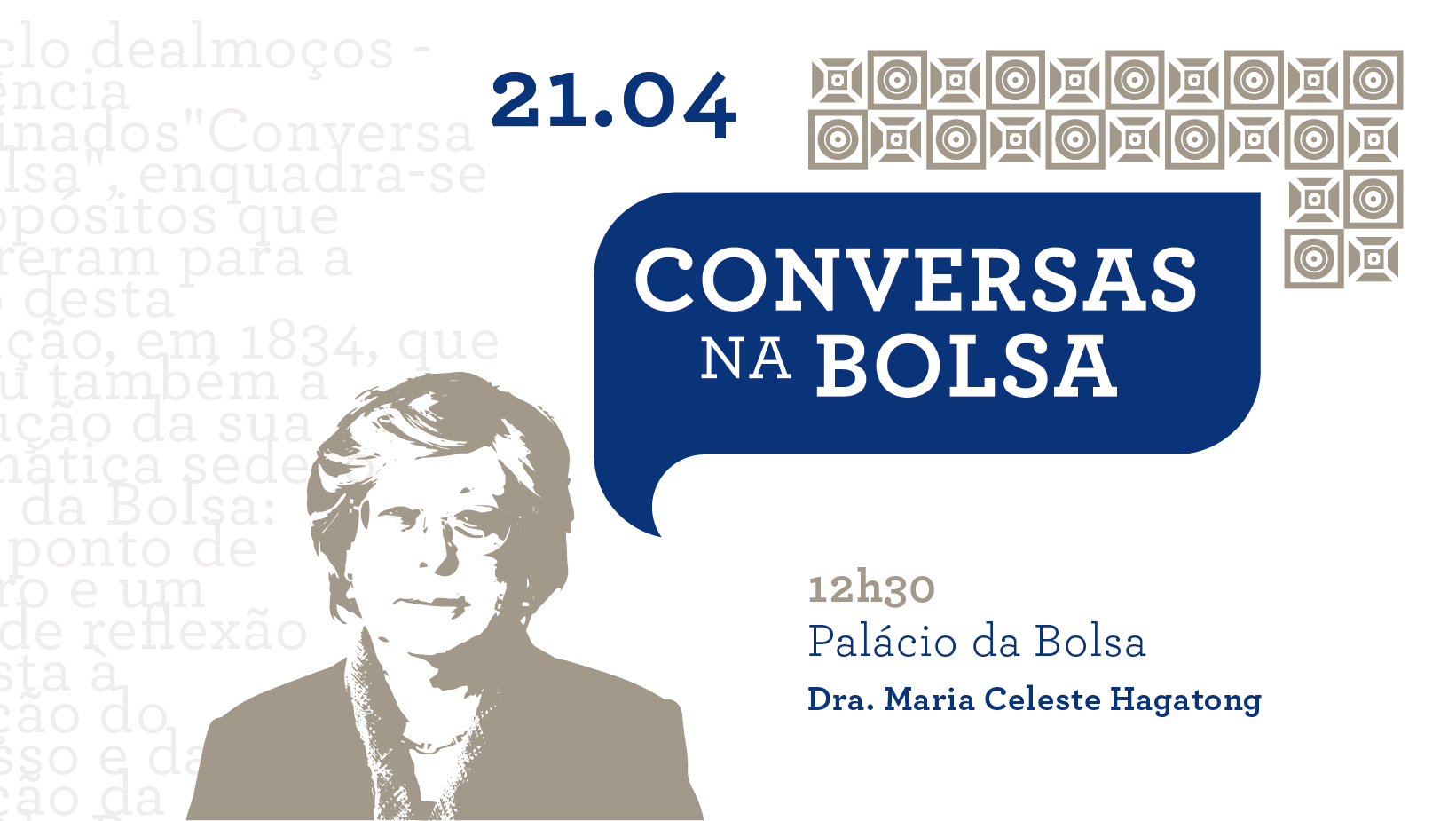 Conversas na Bolsa - Dra. Maria Celeste Hagatong