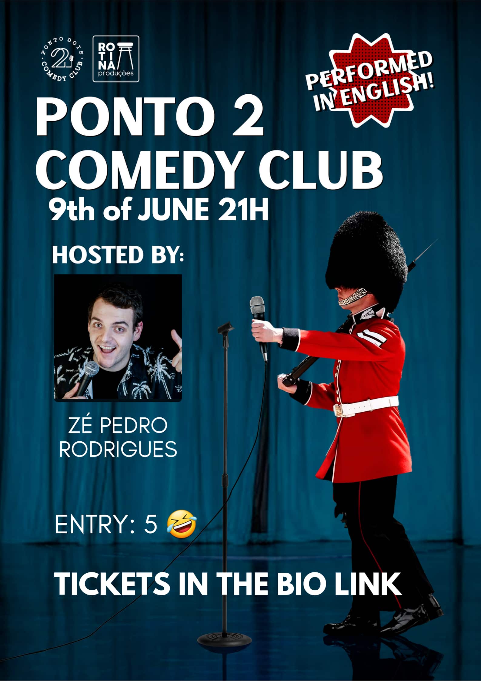 Ponto 2 English Comedy Night 9th June