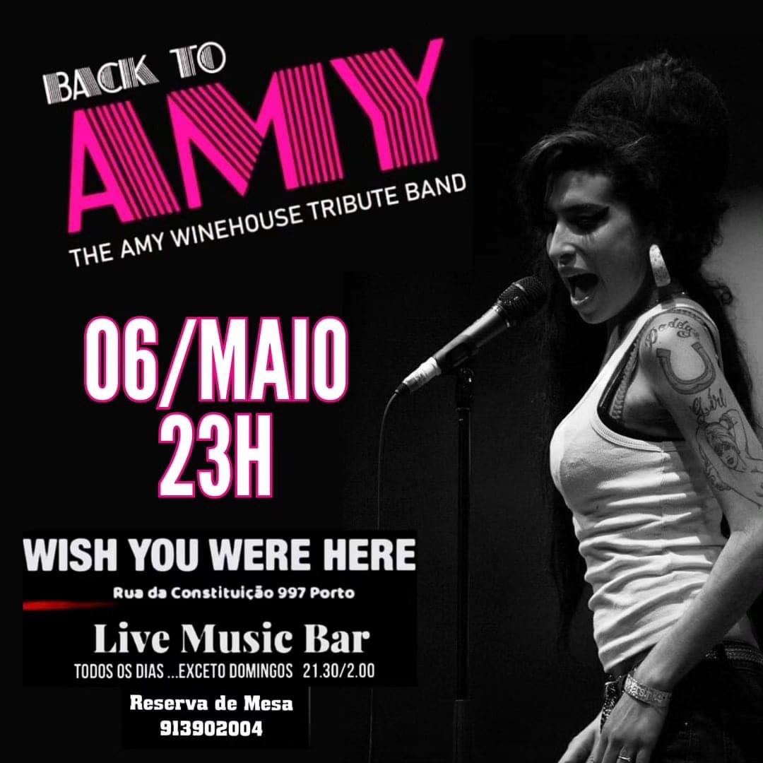 AMY WINEHOUSE TRIBUTO - Wish You Were Here