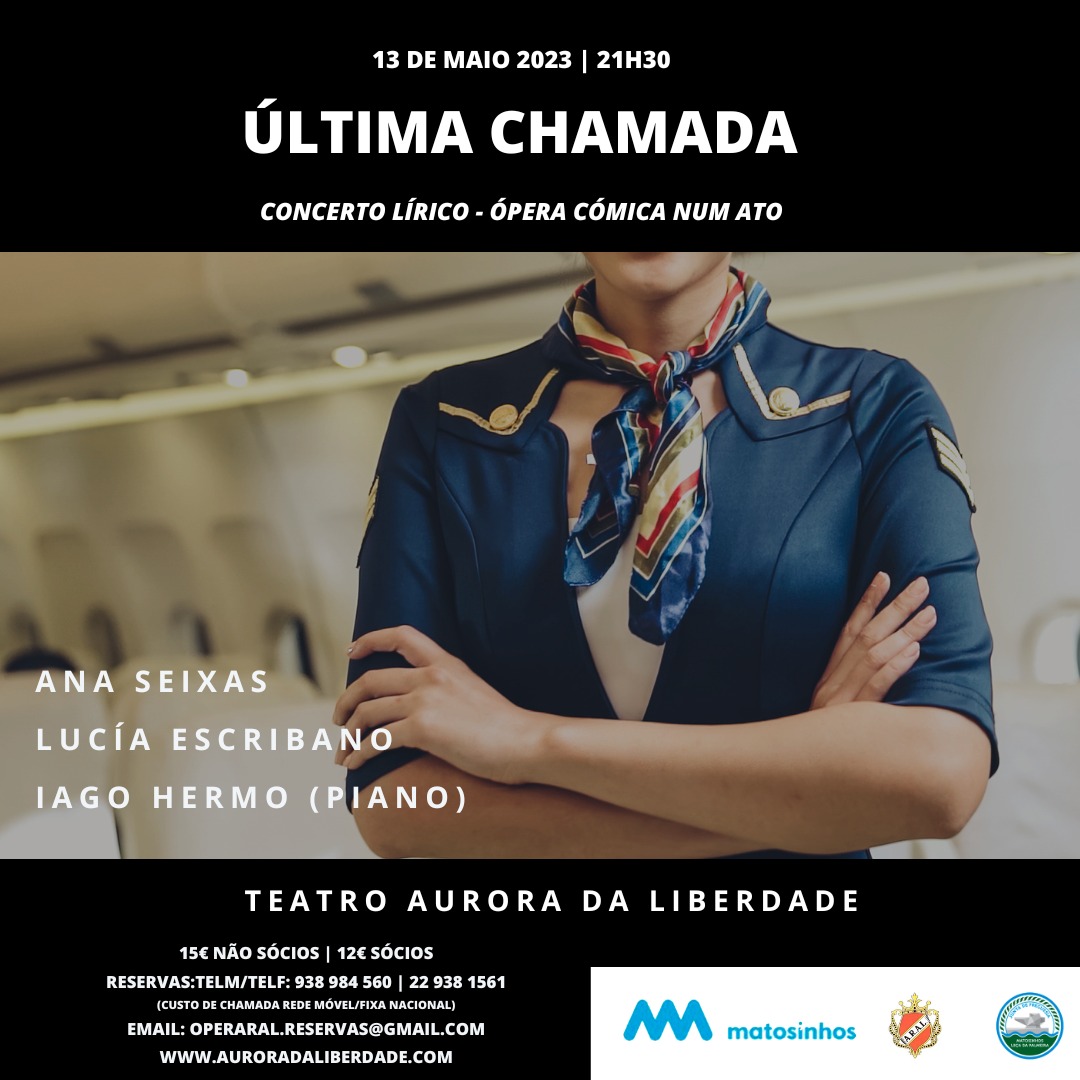 CONCERTO DE ÓPERA 'ÚLTIMA CHAMADA'