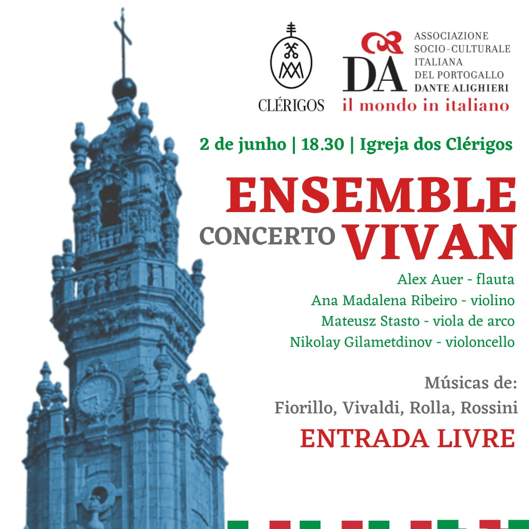 Concerto ENSEMBLE VIVAN - Dia de Nasoni e Festa da República Italiana