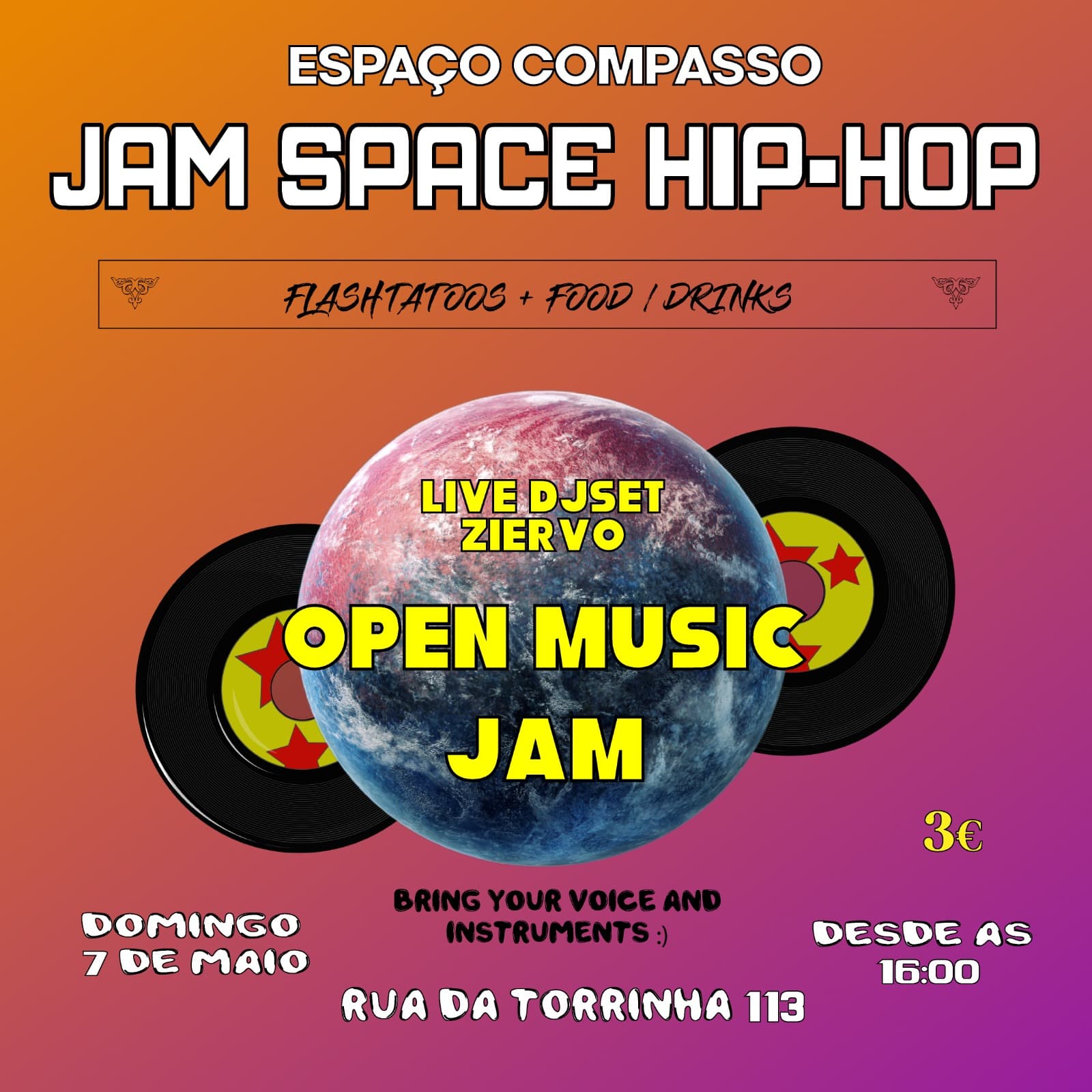 Open Musica Jam - Espaço Compasso