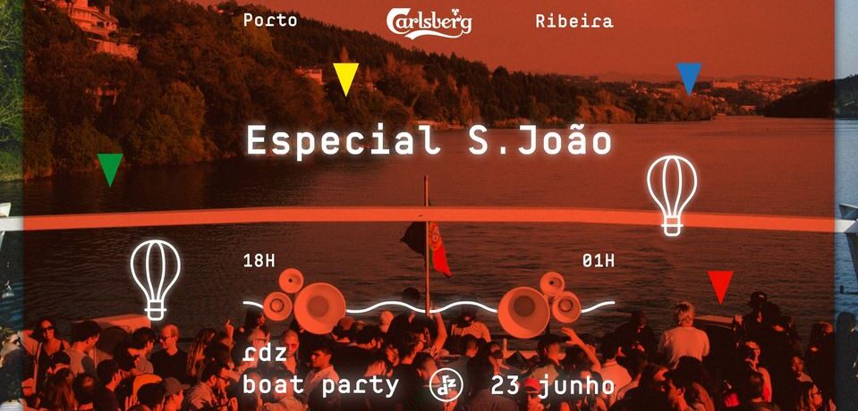 RDZ Boat Party Especial S. João