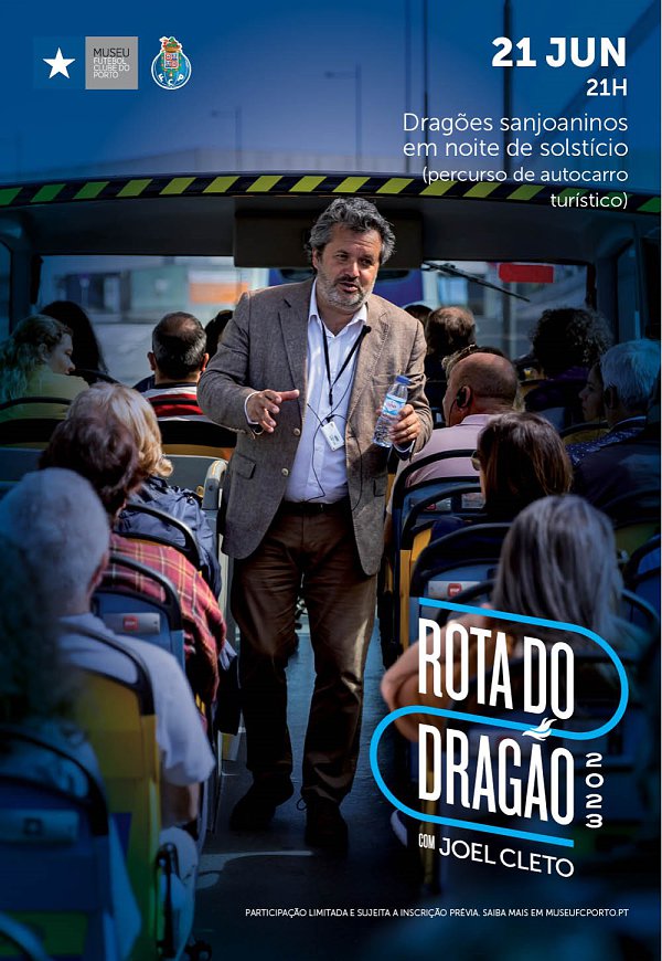 ROTA DO DRAGÃO - VISITA NA CIDADE C/ JOEL CLETO - Eventos no Porto