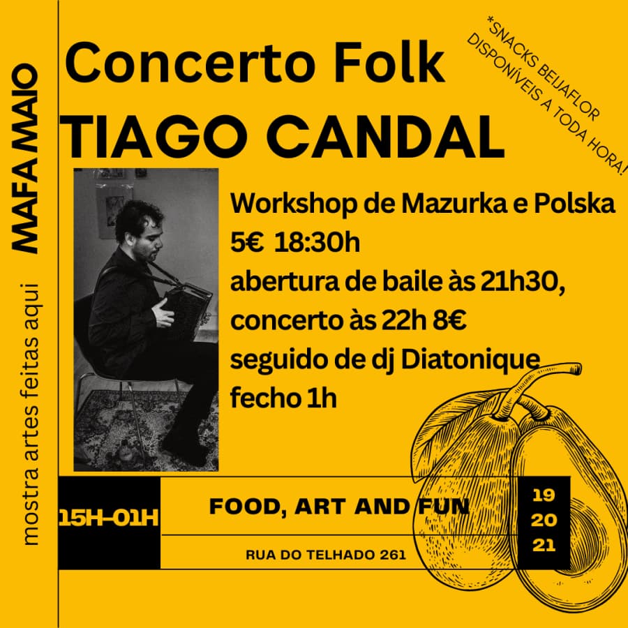 Workshop + Baile e Concerto Folk