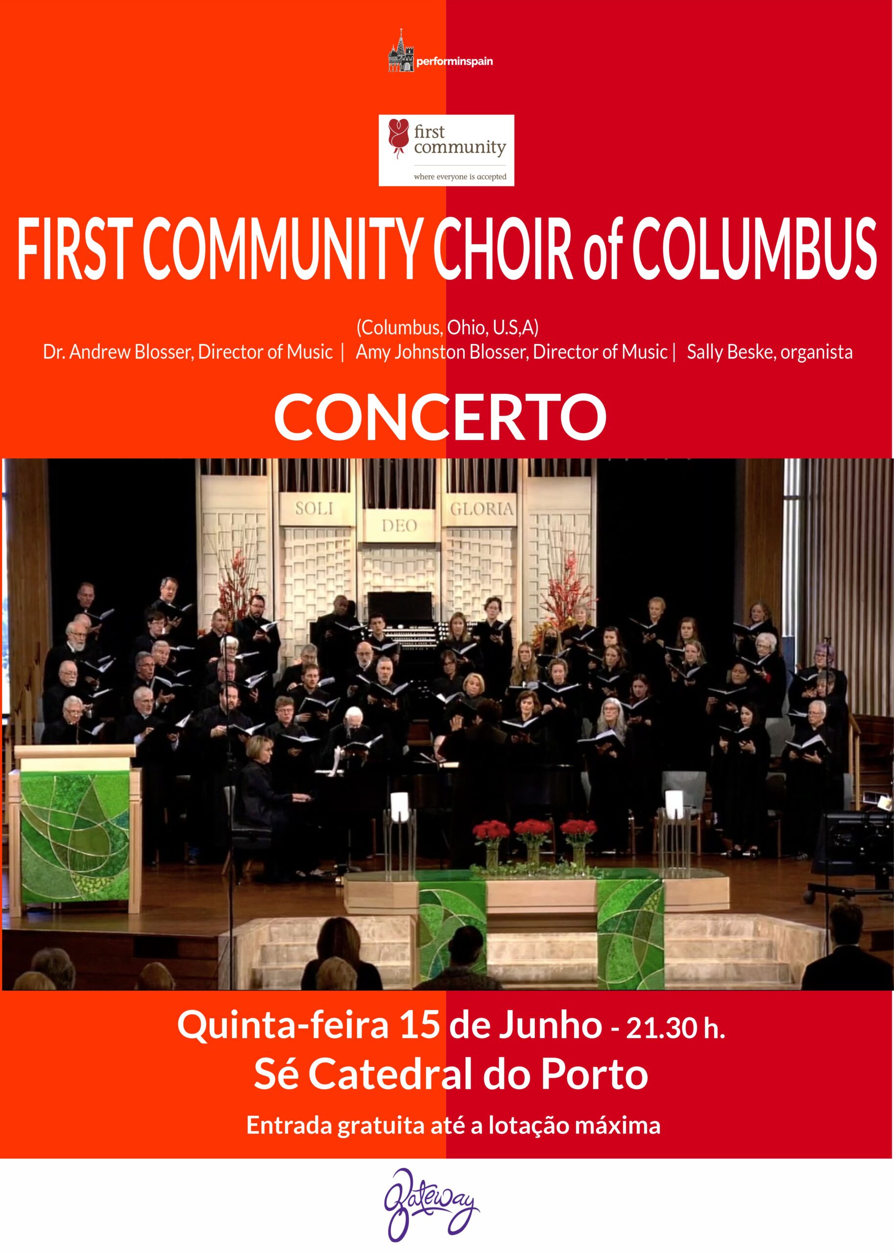 Concerto do First Community Choir of Colombus