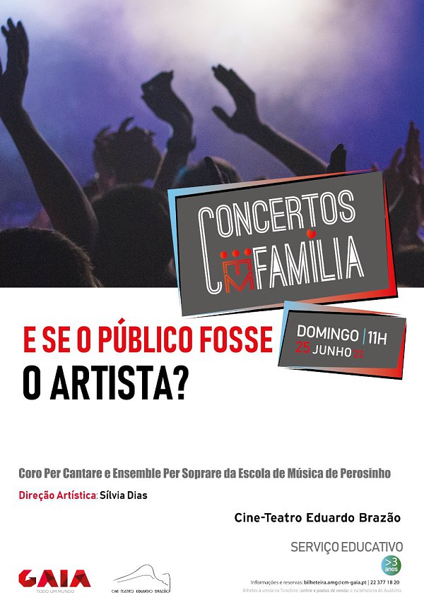 Concertos em Família - E se o Público fosse o Artista