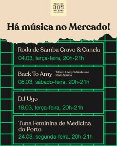 Há música no Mercado – Mercado Bom Sucesso