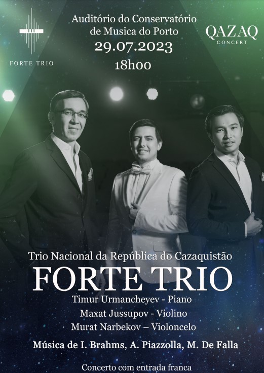 CONCERTO Trio Nacional da República do Cazaquistão “FORTE TRIO”