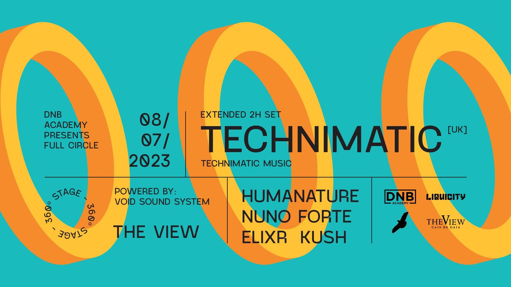DNB Academy 360 Rooftop Sunset - TECHNIMATIC