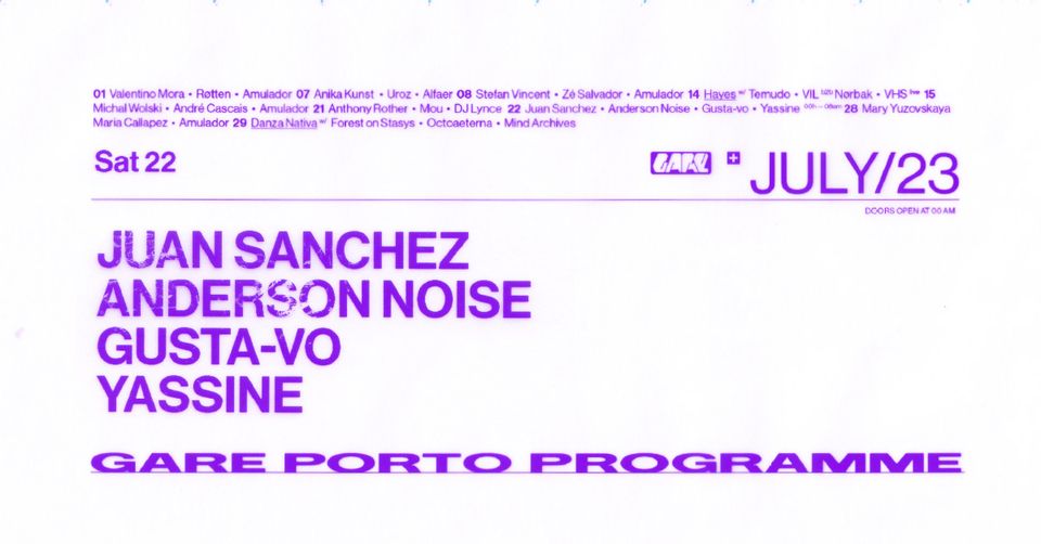 Landscapes Juan Sanchez + Anderson Noise + Gusta-vo + Yassine