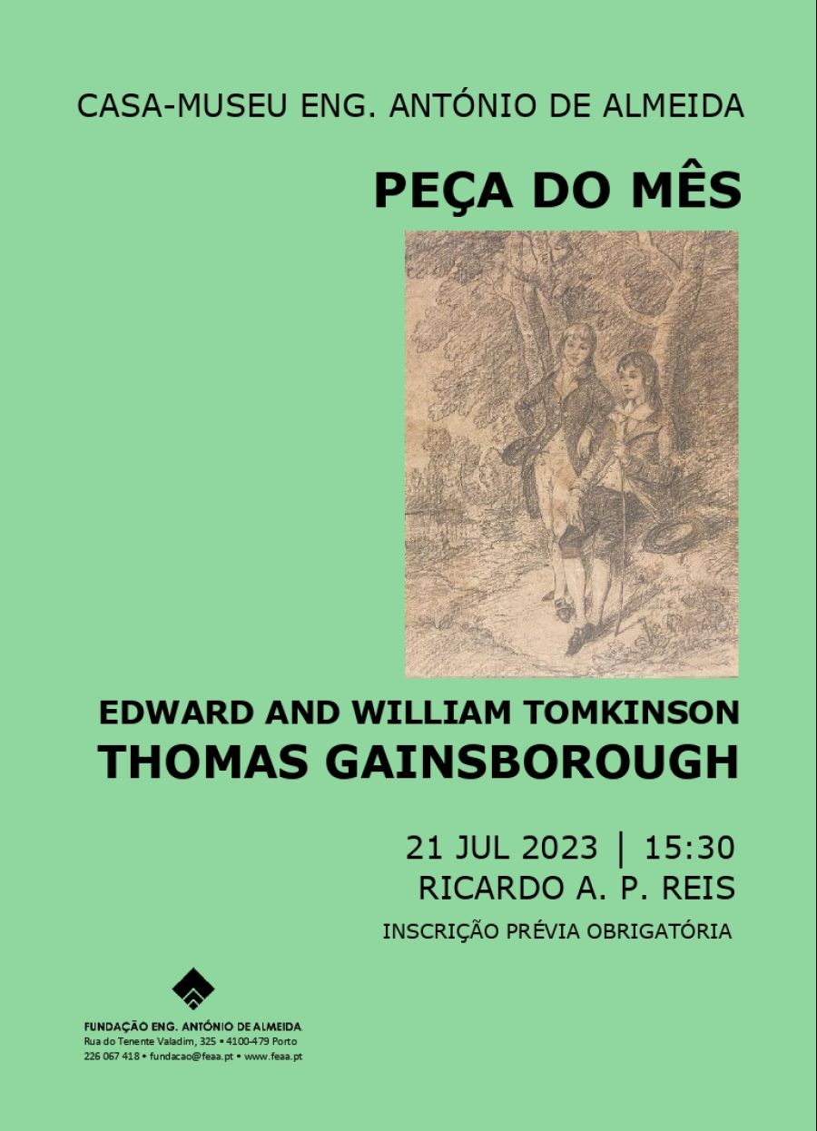 PEÇA DO MÊS | “EDWARD AND WILLIAM TOMKINSON”, DE THOMAS GAINSBOROUGH