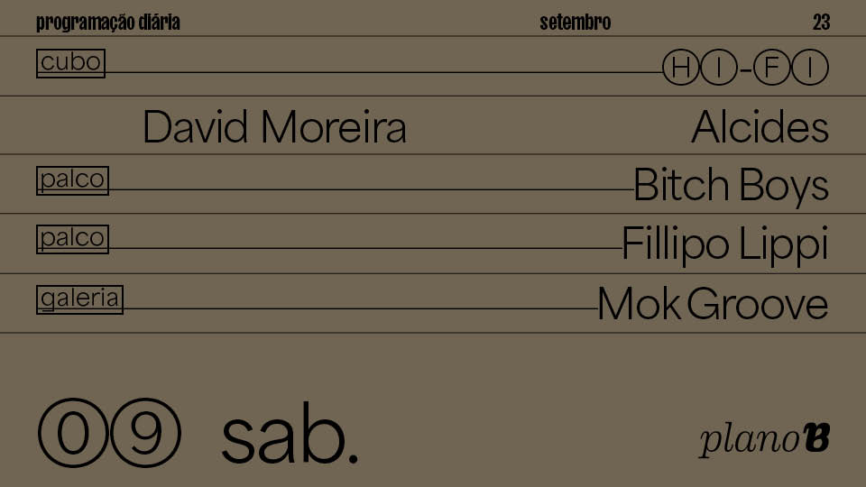 David Moreira, Alcides, Bitch Boys, Fillipo Lippi, Mok Groove