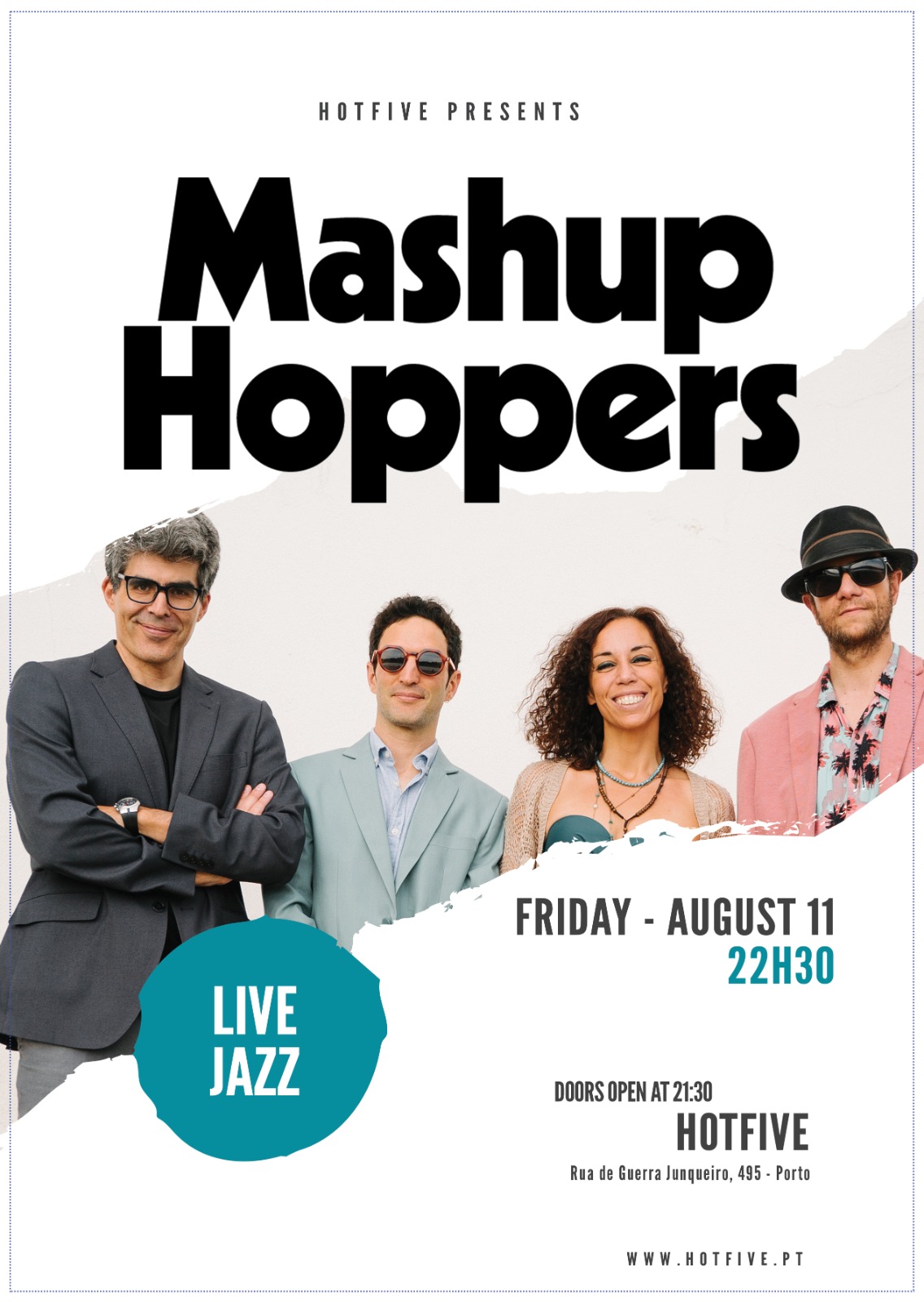 Mashup Hoppers jazz live music