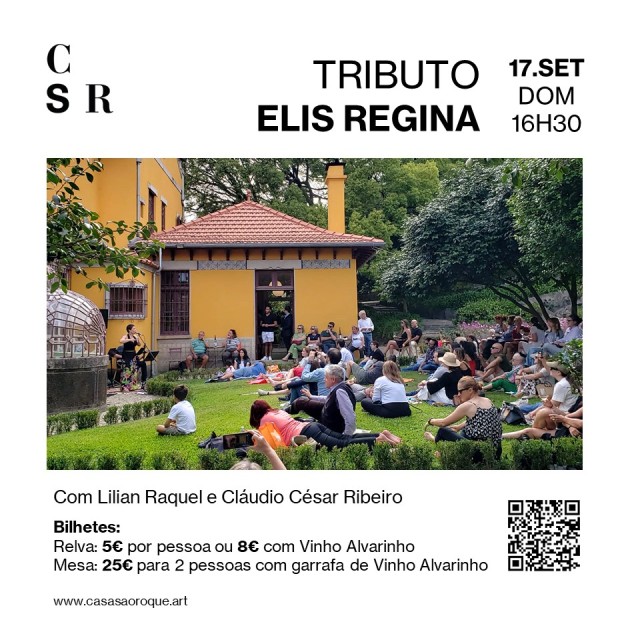 Tributo a Elis Regina – Casa São Roque Art Center