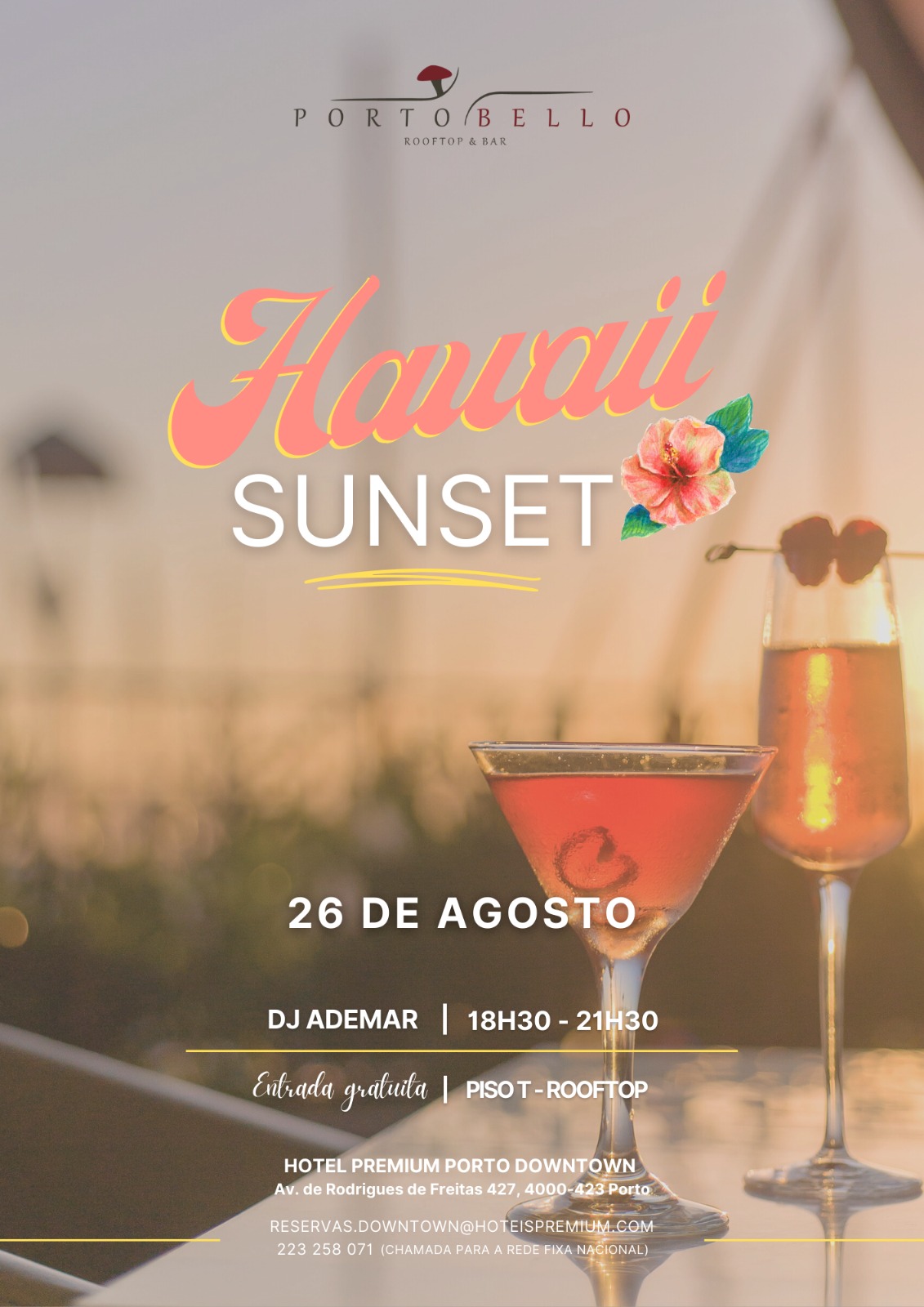 Sunset Hawai - Portobello Rooftop & Bar