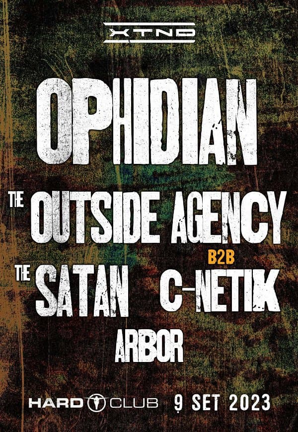 XTND presents Ophidian & Outside Agency & Satan (1)