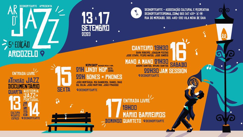 5º Ar d´Jazz - Festival de Jazz de Arcozelo