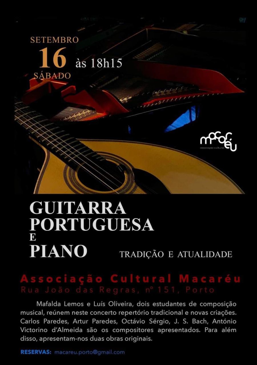 Guitarra portuguesa e piano - Macareu