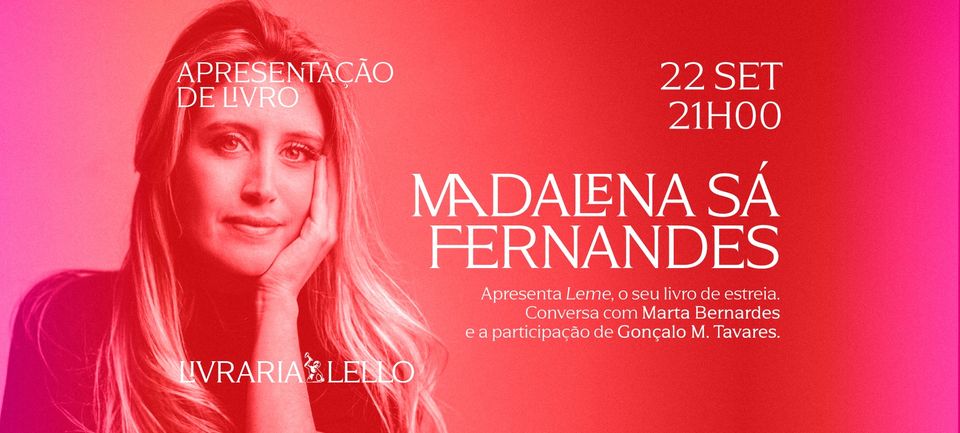 Madalena Sá Fernandes - Livraria Lello