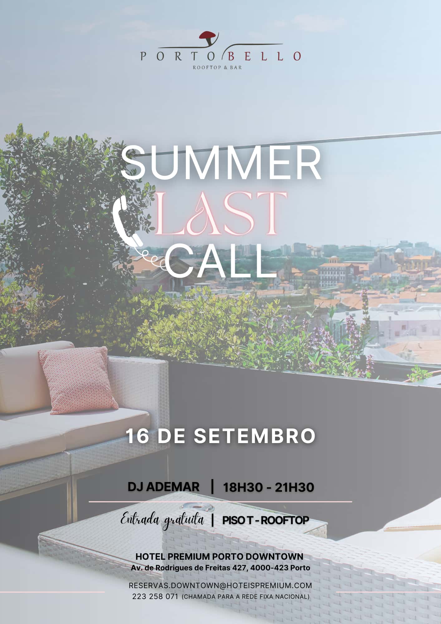 Summer Last Call - Portobello Rooftop & Bar