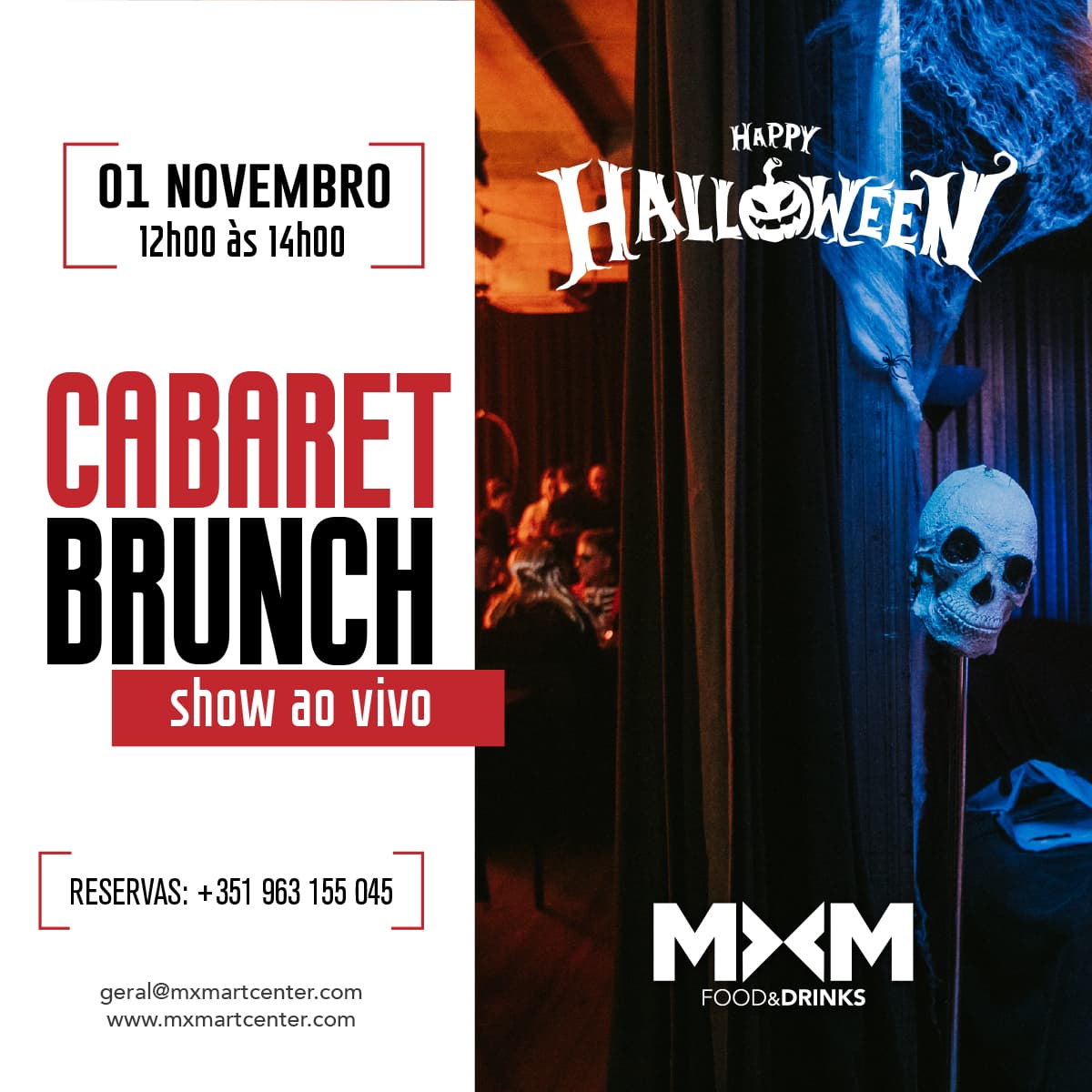 Cabaret Brunch - Halloween Edition MXM