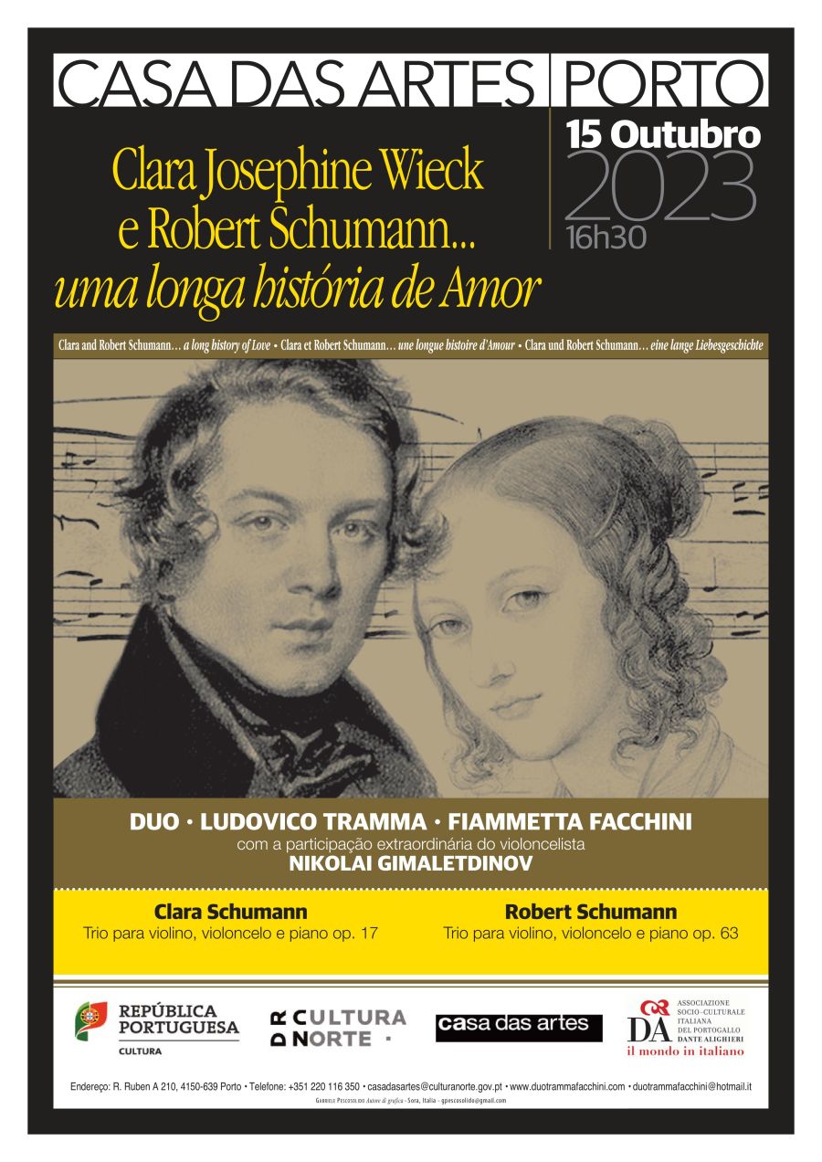 Clara Josephine Wieck e Robert Schumann...uma longa história de Amor