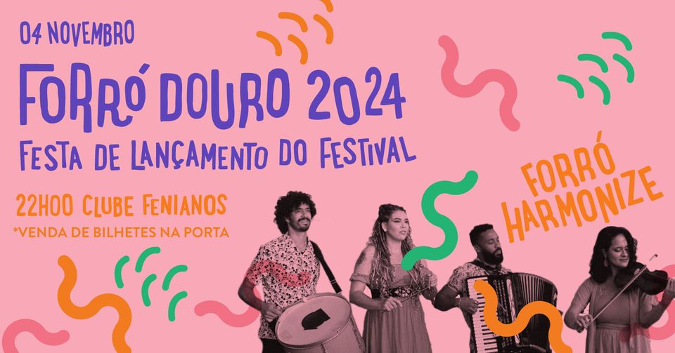 Festa de Lançamento do Festival Forró Douro 2024