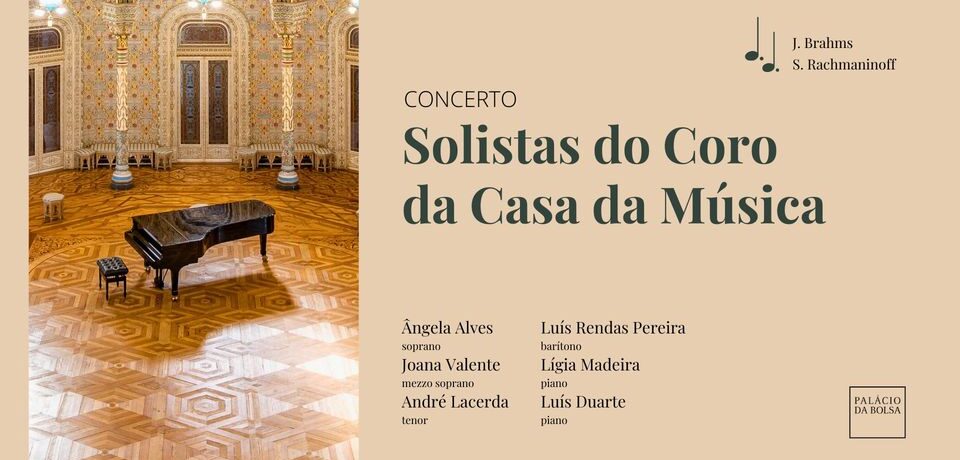 Solistas do Coro da Casa da Música | Salão Árabe