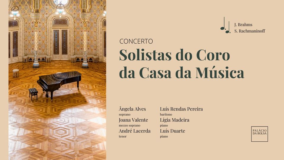 Solistas do Coro da Casa da Música | Salão Árabe