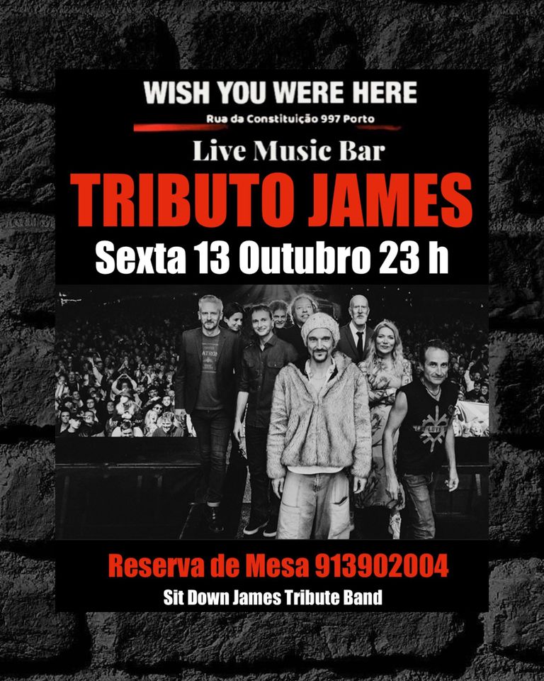 TRIBUTO JAMES - Wish You Were Here
