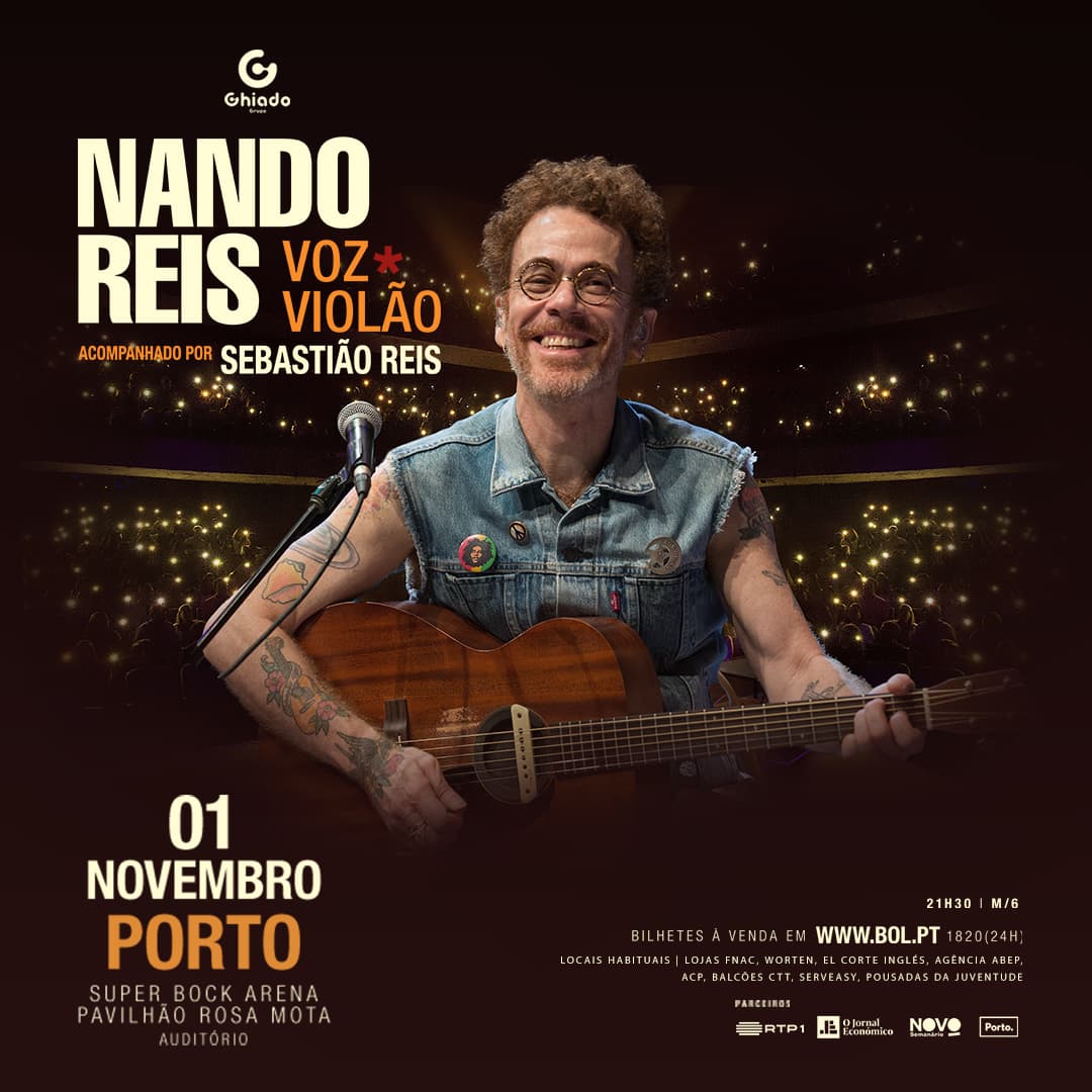 NANDO REIS – VOZ & VIOLÃO - SUPER BOCK ARENA