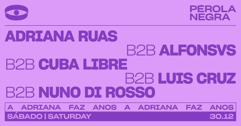 A Adriana Faz Anos - Pérola Negra Club
