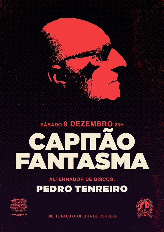 Capitão Fantasma - Alternador de discos Pedro Tenreiro