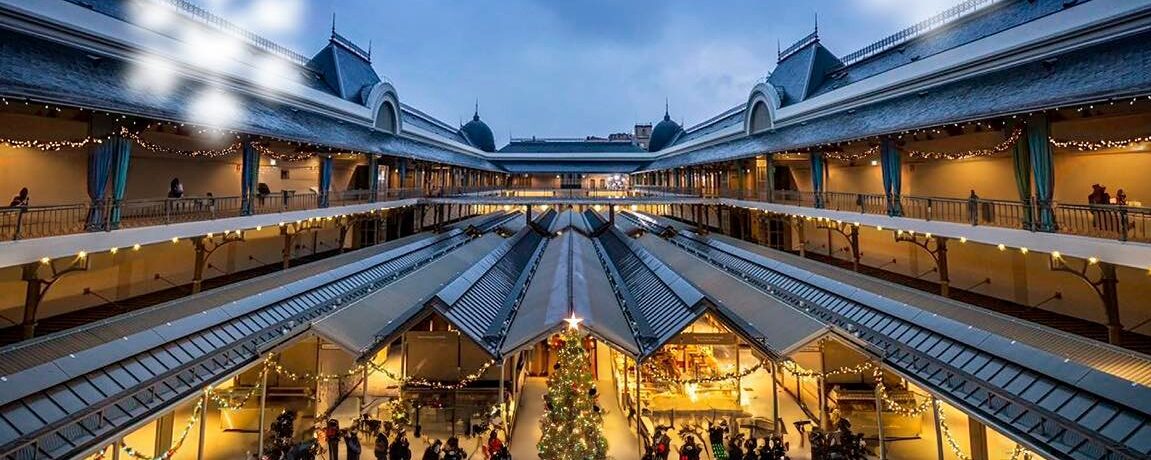 Feira de natal no Bolhao