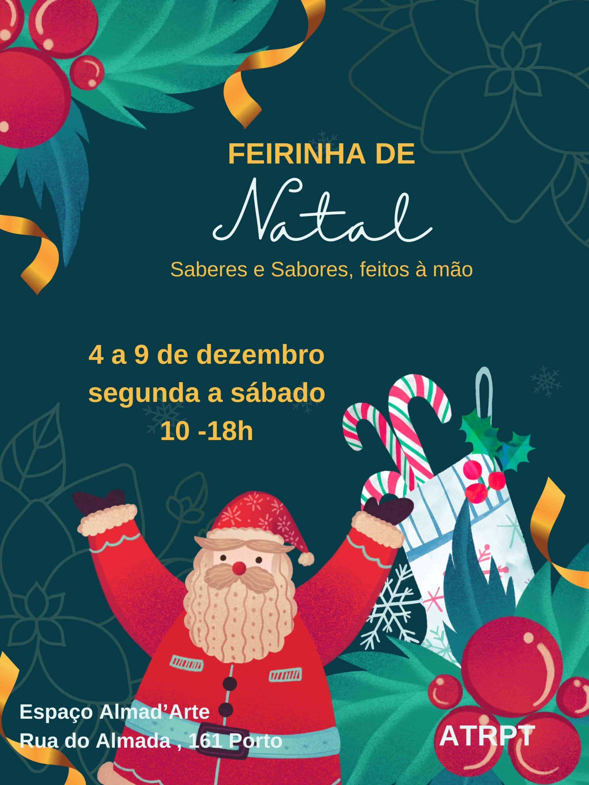 Feirinha de Natal - Saberes e Sabores, feitos à mão