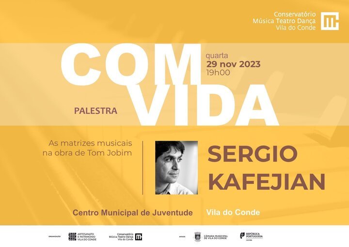 Sérgio Kafejian traz Tom Jobim ao Conservatório com vida