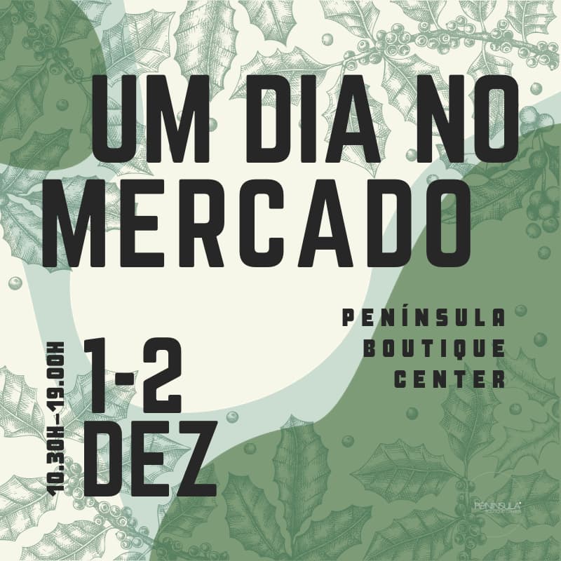 Um dia No Mercado Especial Compras de Natal