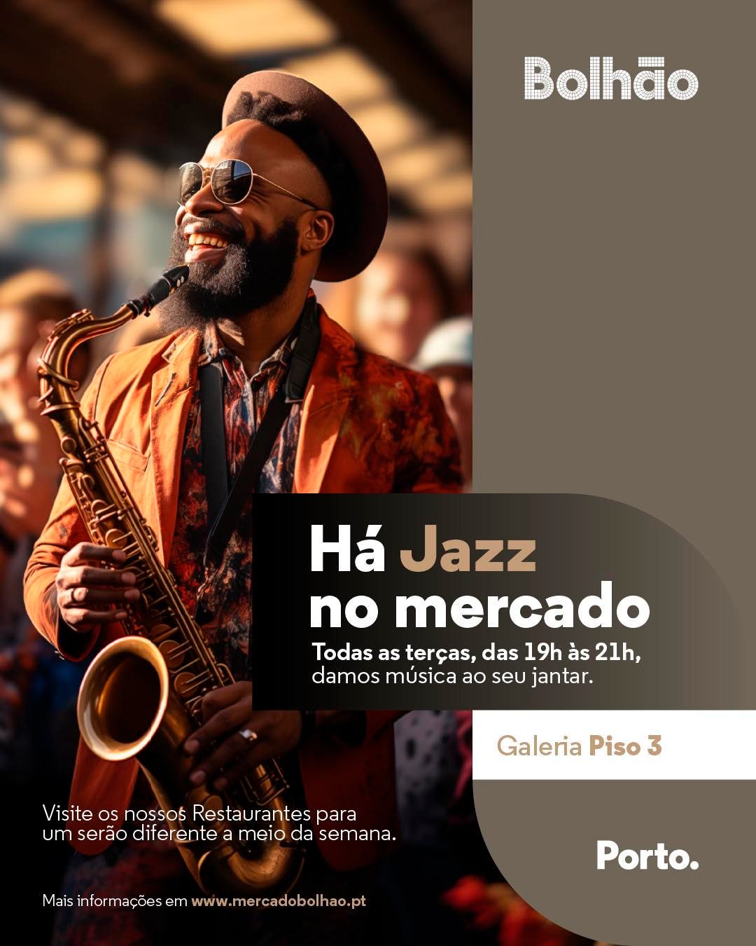 Há Jazz no Mercado do Bolhão
