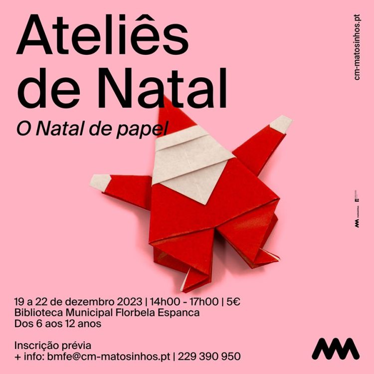 Ateliês de Natal - Biblioteca Municipal Florbela Espanca