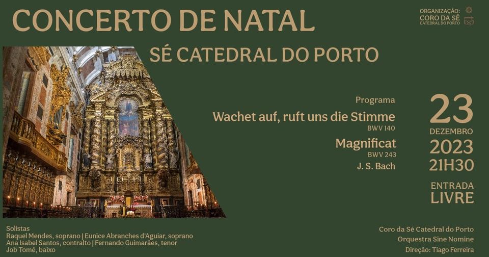 Concerto de Natal - Sé do Porto 2023