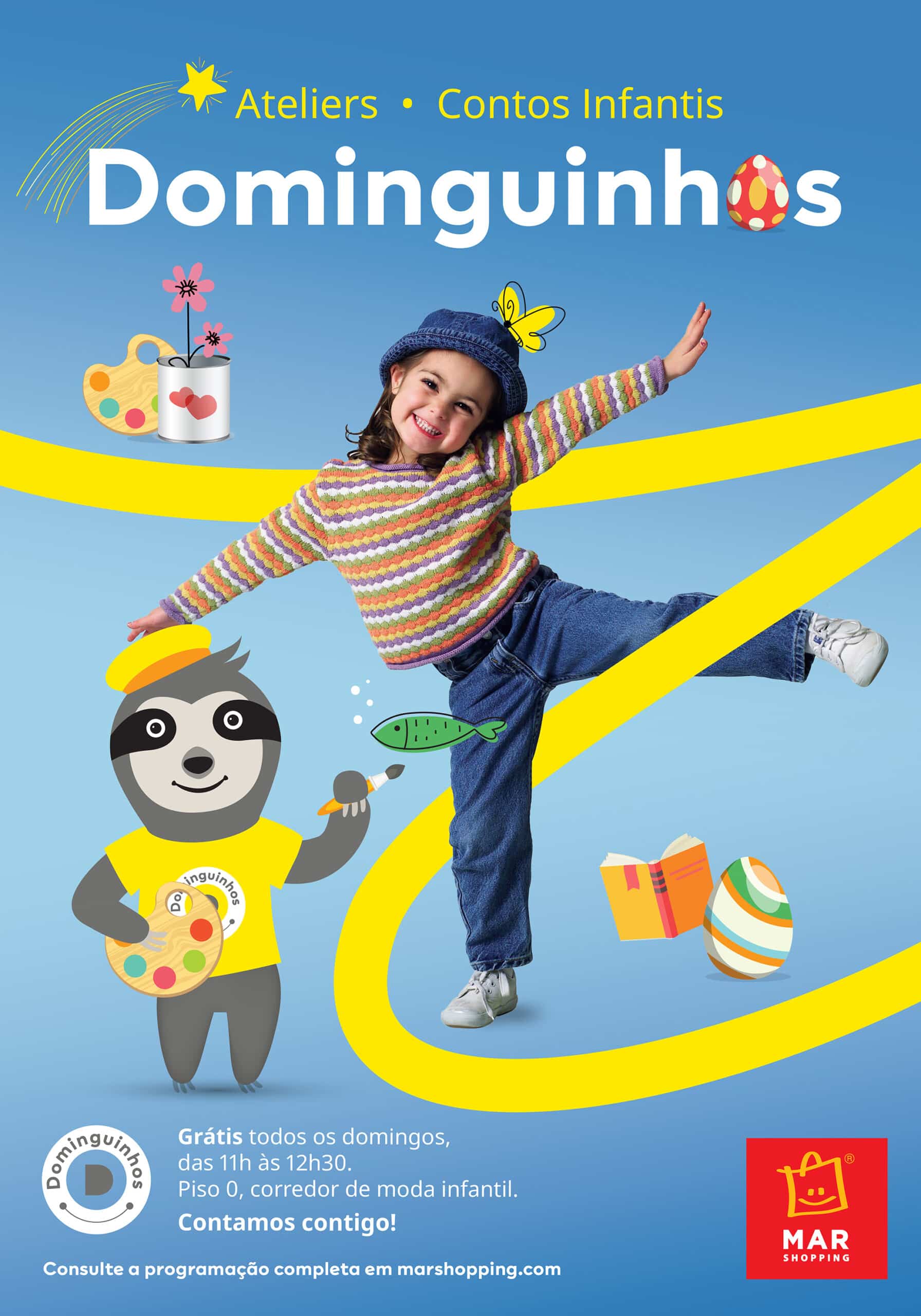 Estrelas cadentes nos "Dominguinhos" do MAR Shopping Matosinhos