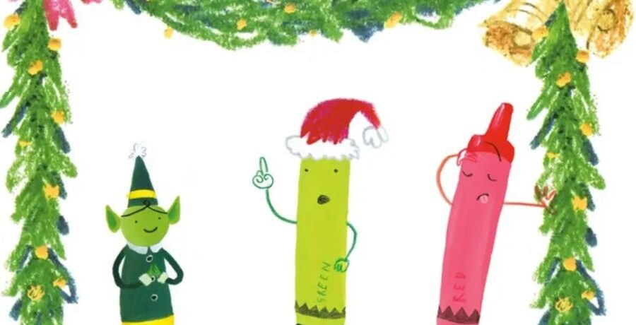 Hora do Conto - Verde é a cor do Natal!, por Nina Ferreira