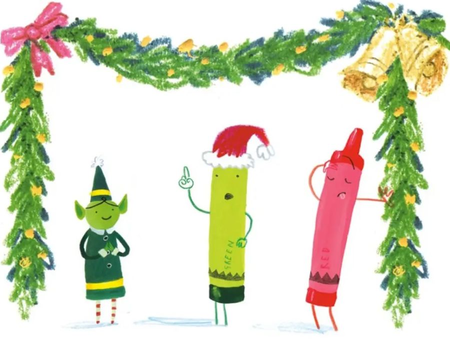 Hora do Conto - Verde é a cor do Natal!, por Nina Ferreira