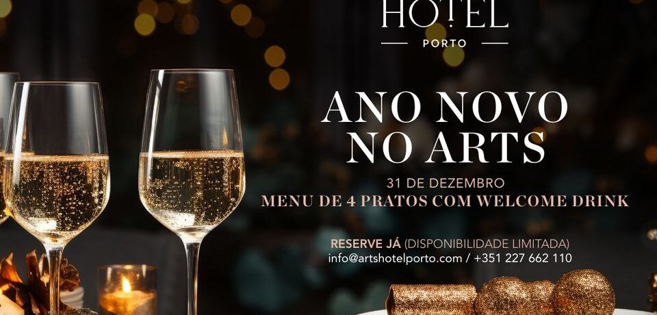 Jantar de véspera de Ano Novo @ Arts Hotel Porto