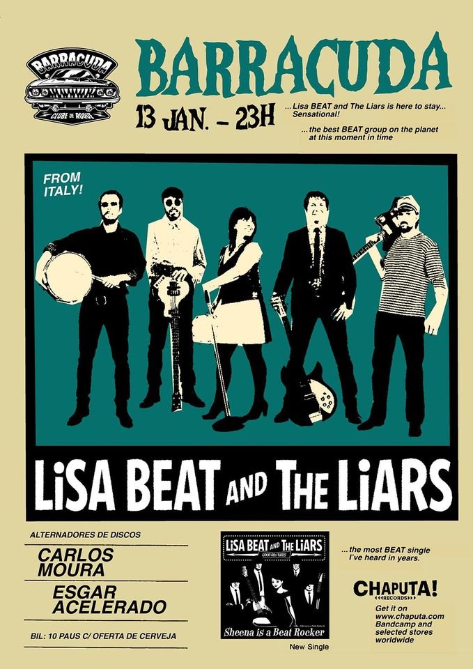 Lisa Beat & The Liars (it) - Alternadores Esgar & Moura