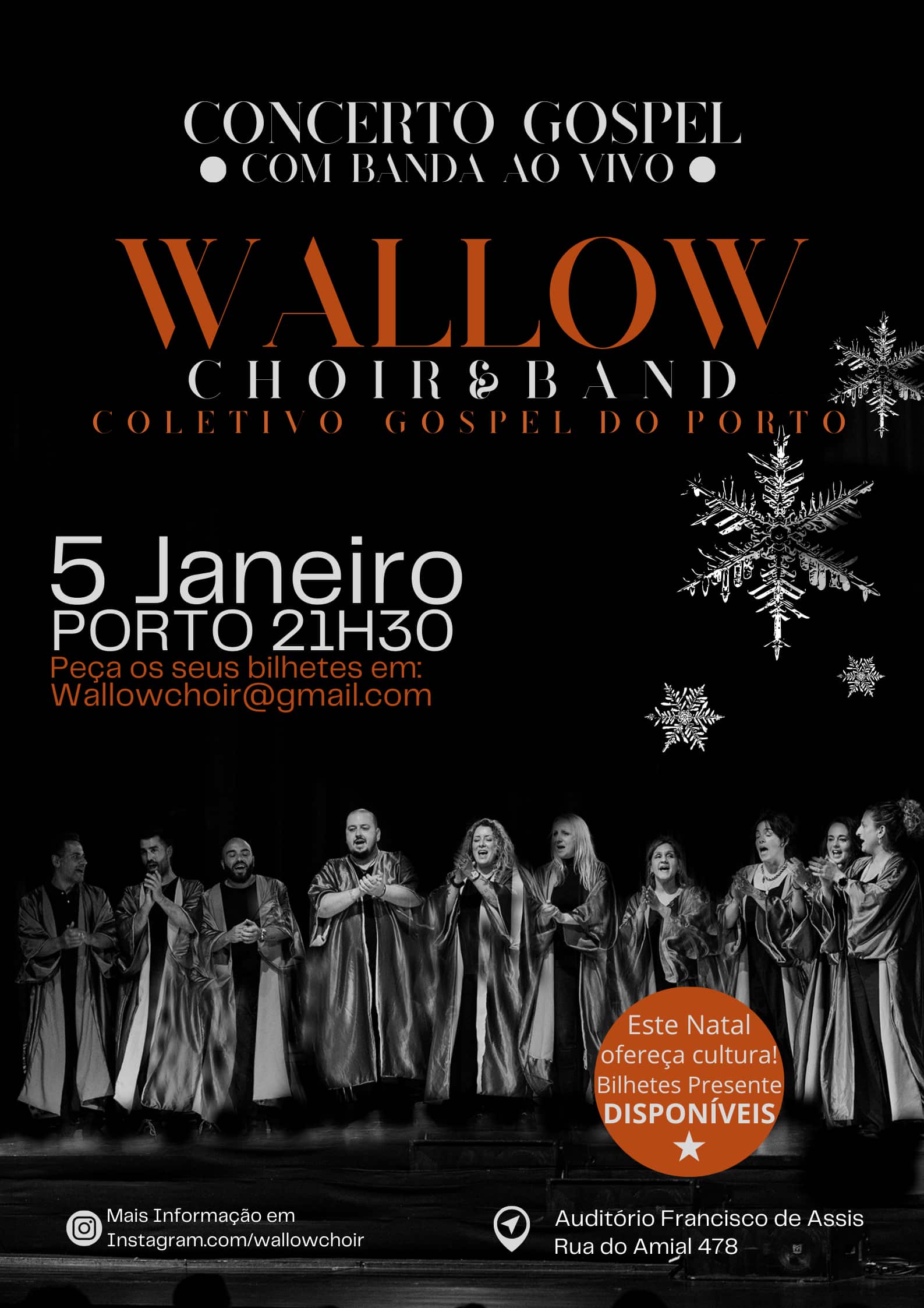 WALLOW CHOIR & BAND | Concerto GOSPEL Ao Vivo