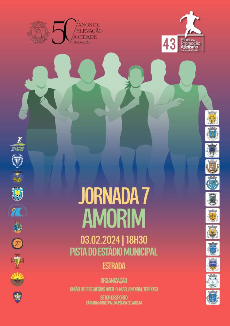 7.ª Jornada do Plano de Promoção do Atletismo - Amorim